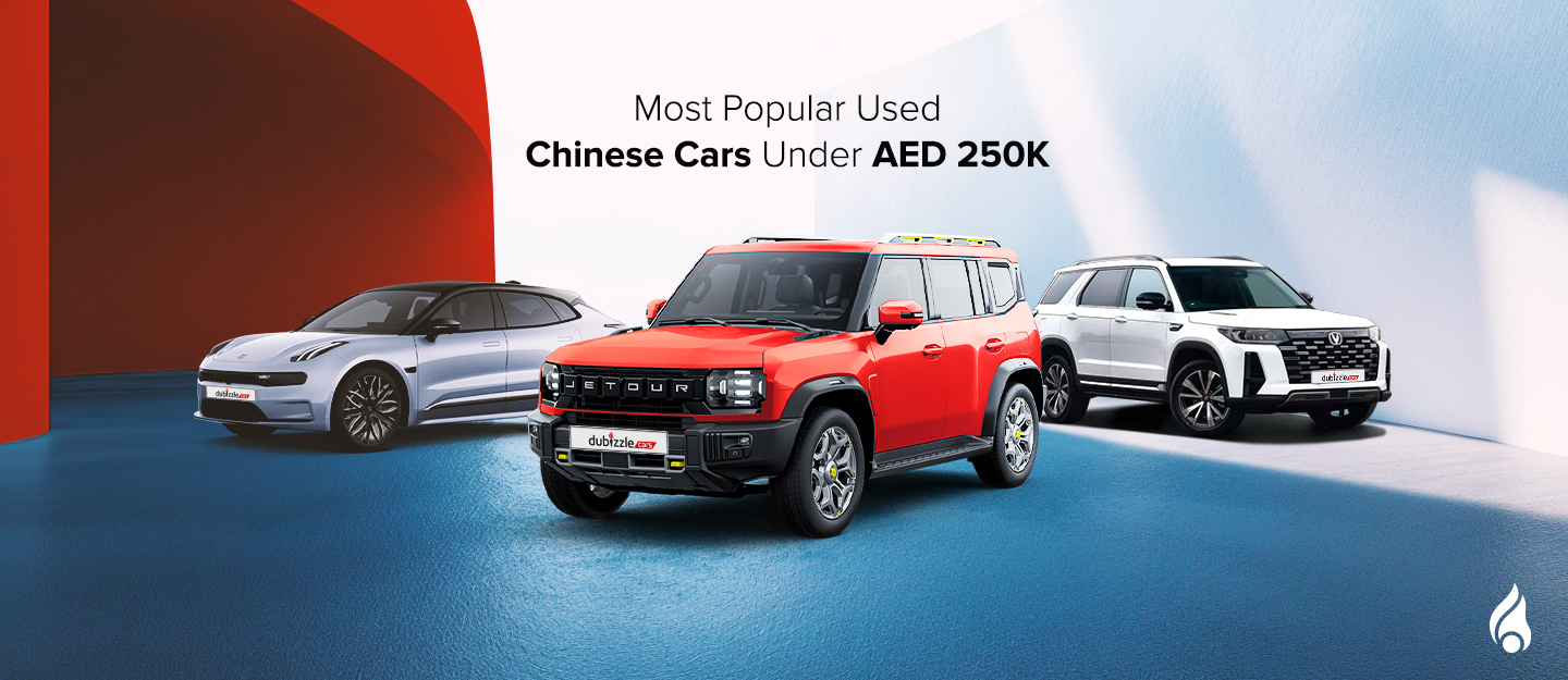 used Chinese cars under AED 250k