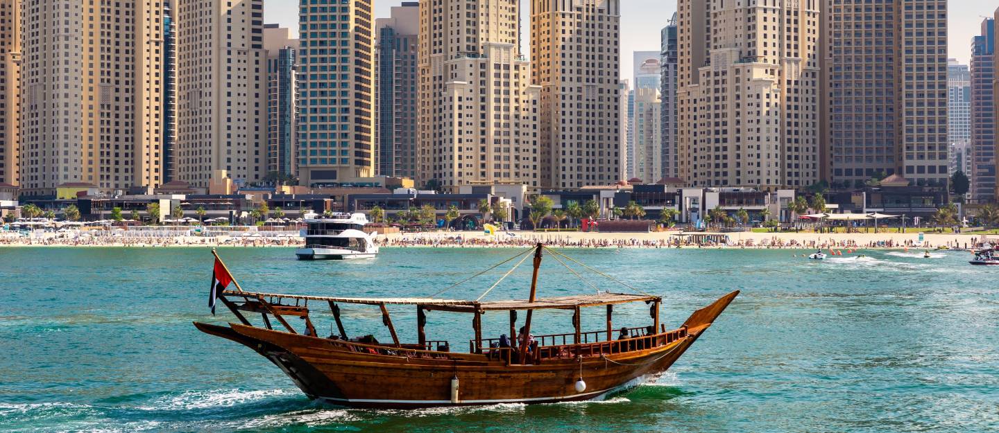 two marine transport lines for Dubai Creek Harbour