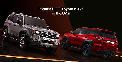 popular used Toyota SUVs in the UAE