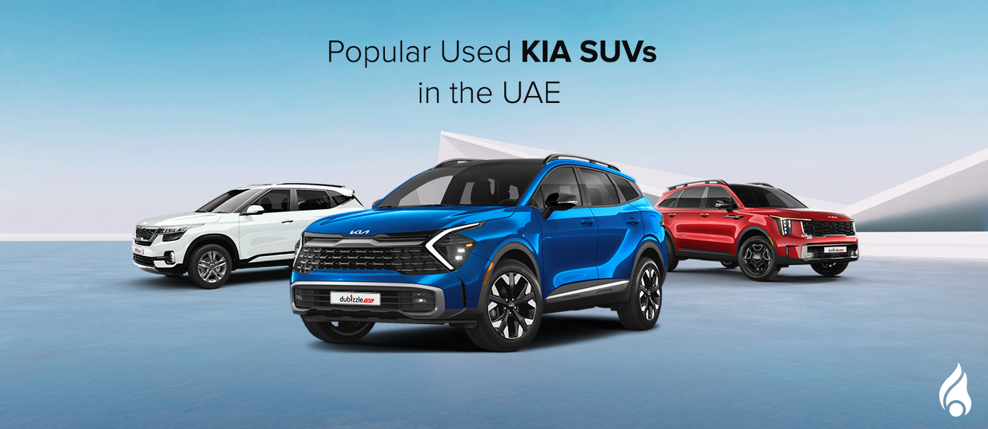 Popular used kia SUVs in the UAE
