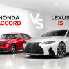 Honda Accord vs Lexus IS car comparison