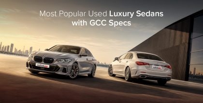 Most Popular Pre-Owned Luxury Sedans With GCC Specs