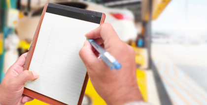 Logbook car servicing