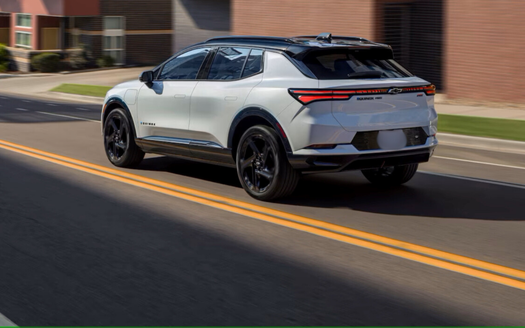 Equinox is an EV with fast charging capabilities