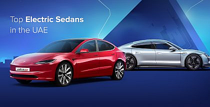 Most popular electric sedans in the UAE