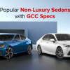 Non-Luxury Sedan models with GCC Specs