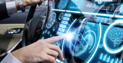 التفاعل مع التقنية الحديثة في السيارة عبر اللمس