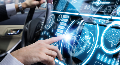 التفاعل مع التقنية الحديثة في السيارة عبر اللمس