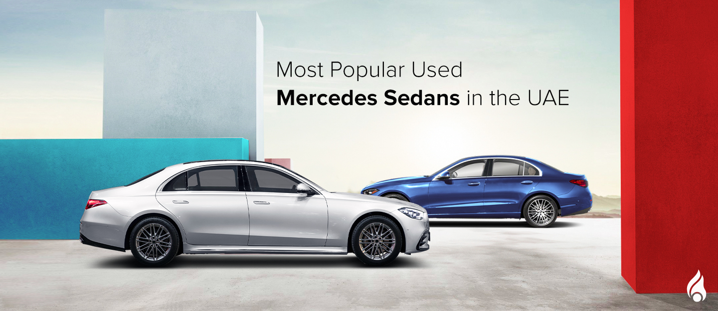 Used Mercedes sedans in the UAE