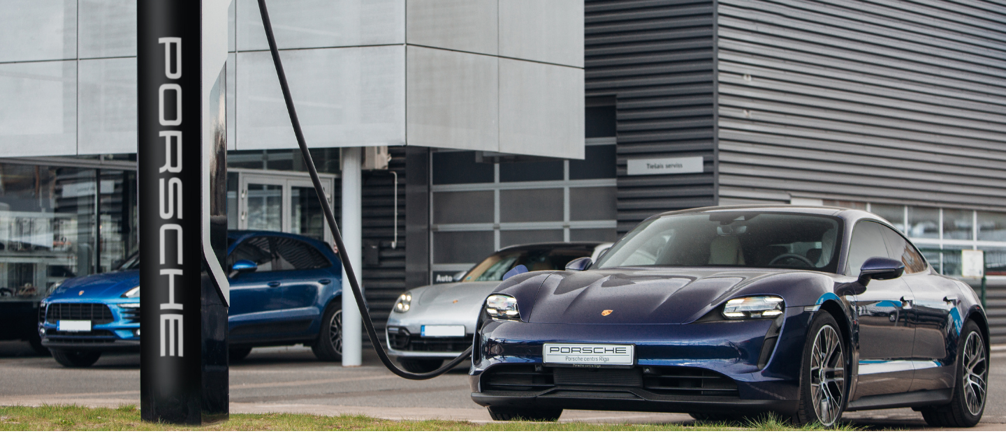 Macan and Taycan models