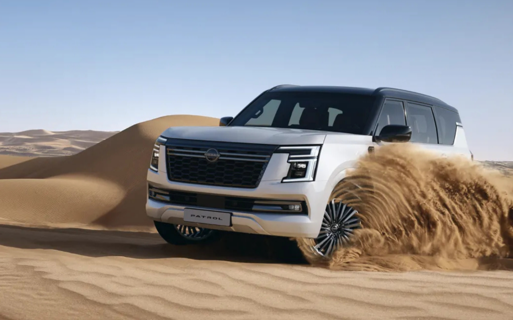 2025 Nissan patrol on sand