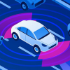 automatic post collision braking system