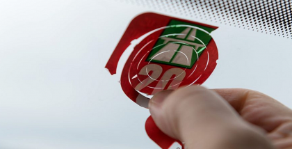 Fines for car stickers in the UAE