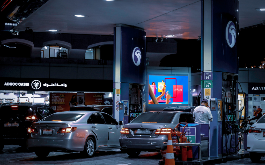 ADNOC petrol pump in uae