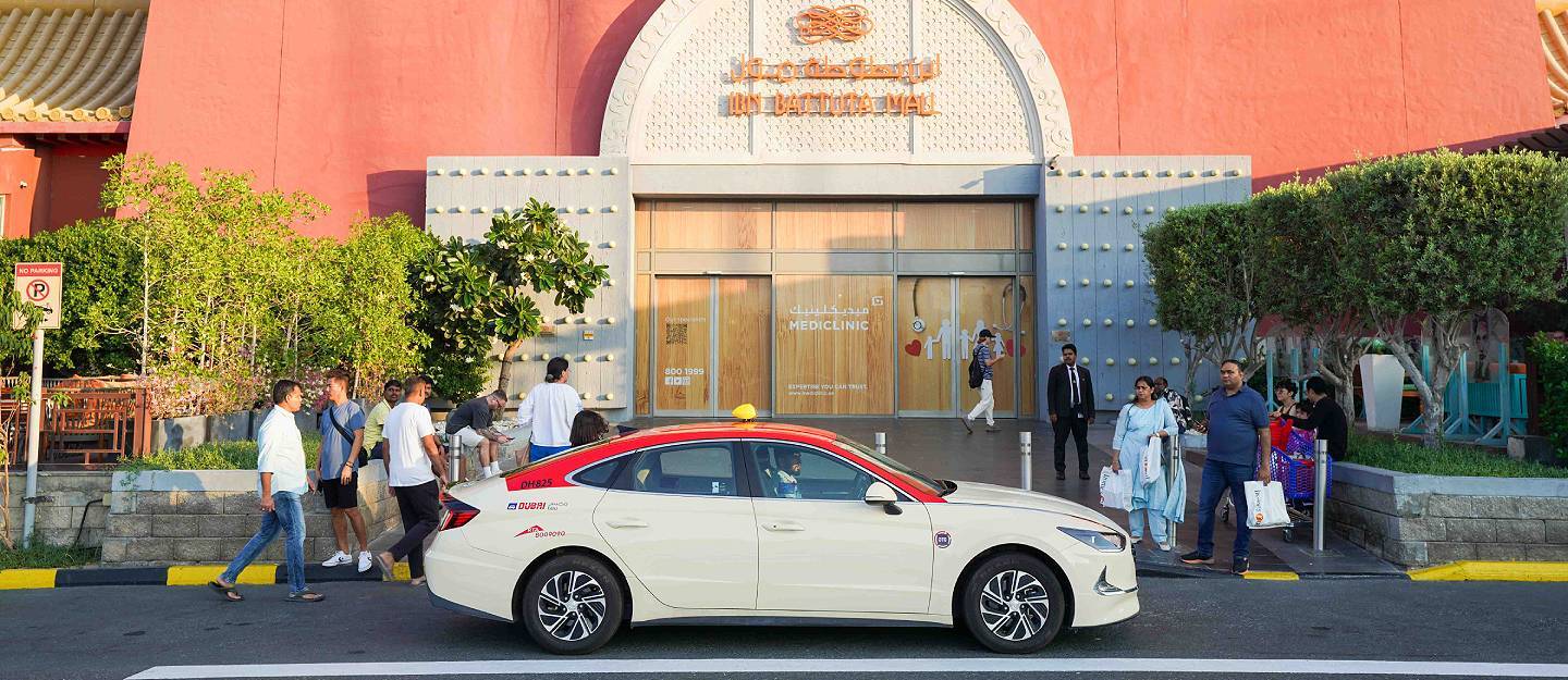 Taxi-Sharing Pilot Service Between Dubai and Abu Dhabi