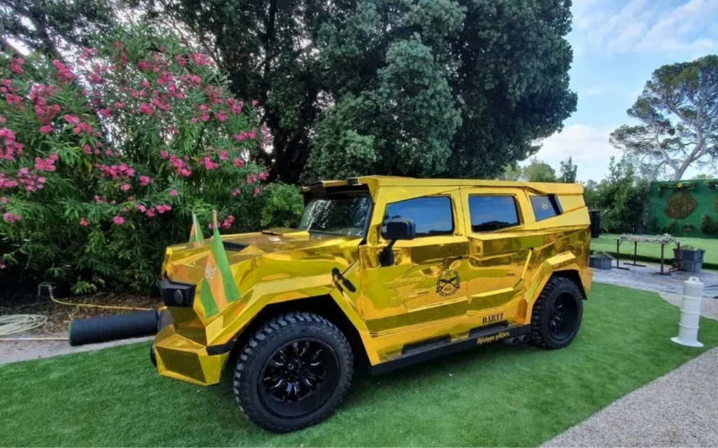 Famous SUV used in the movie The Dictator