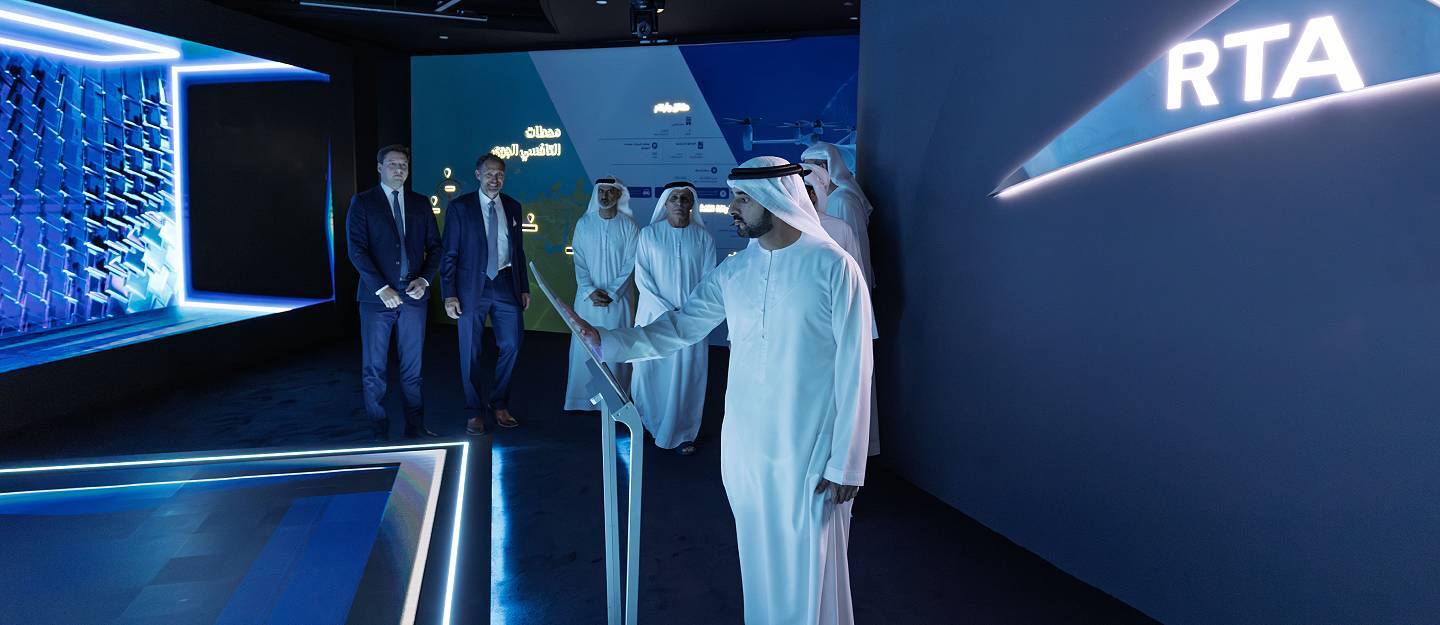 Dubai’s first aerial taxi vertiport