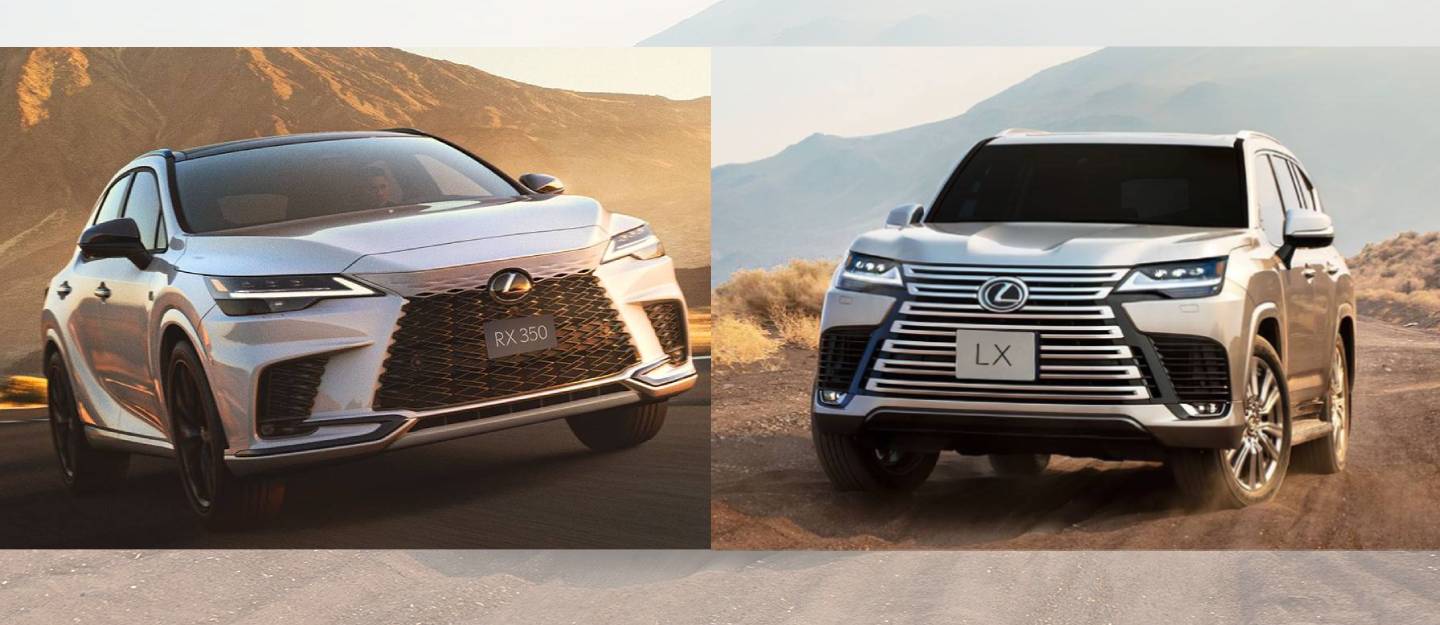 Lexus LX vs RX Series