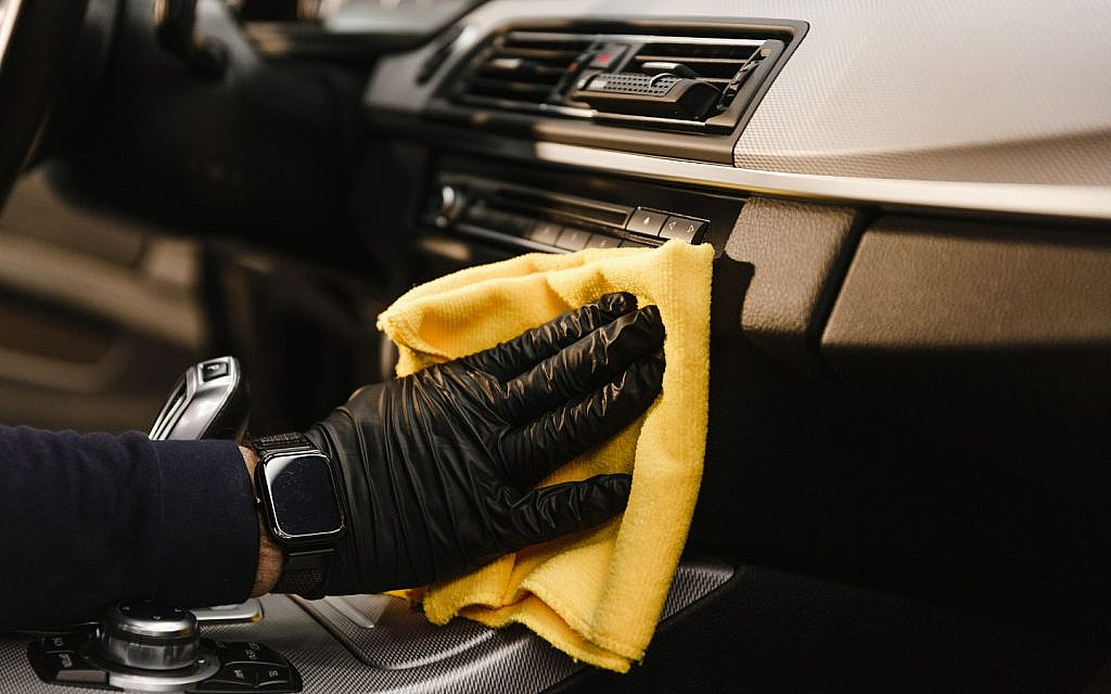 Interior car detailing in Sharjah