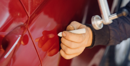 fixing small car dents