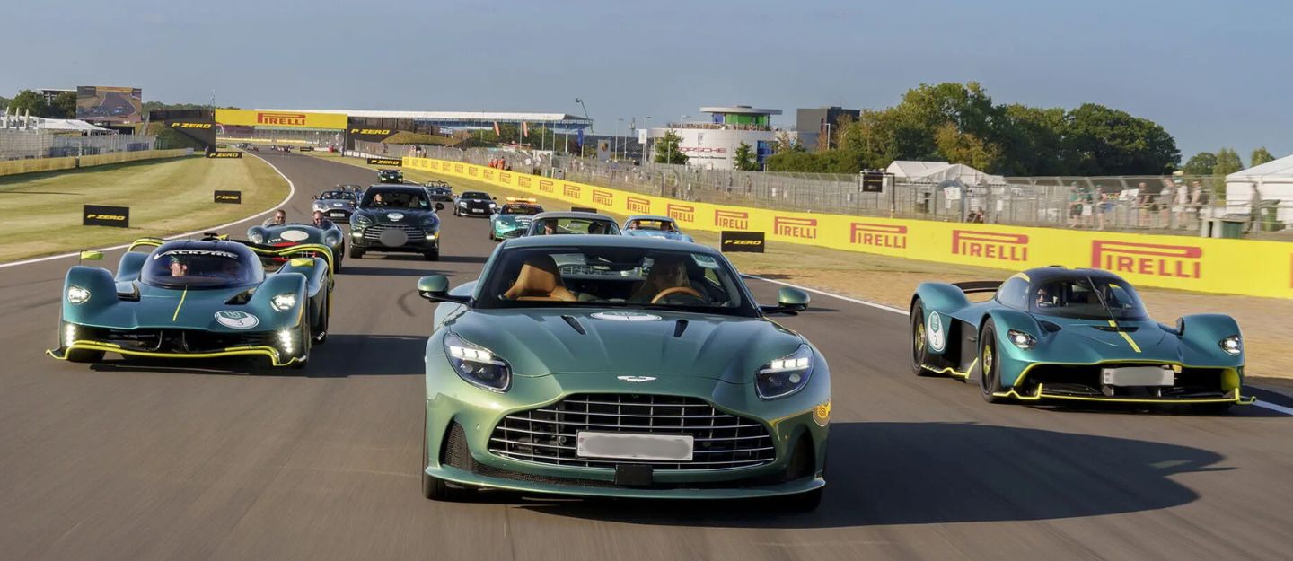 Aston Martin historic cars demonstrating rich motorsport heritage