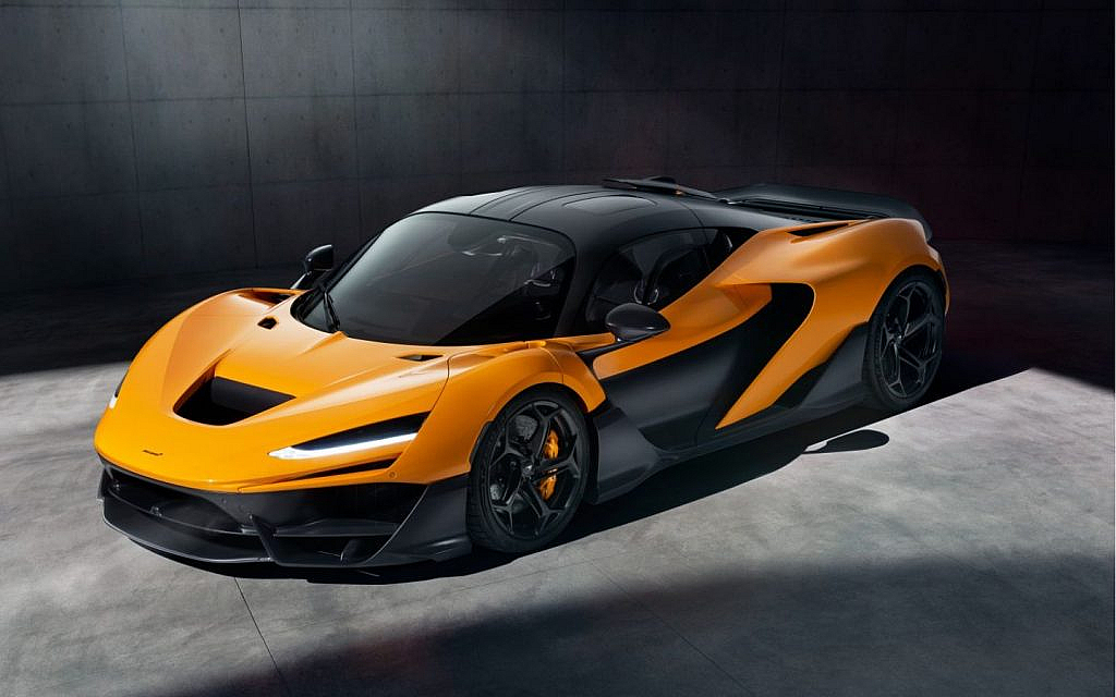 McLaren hypercar lineage including W1