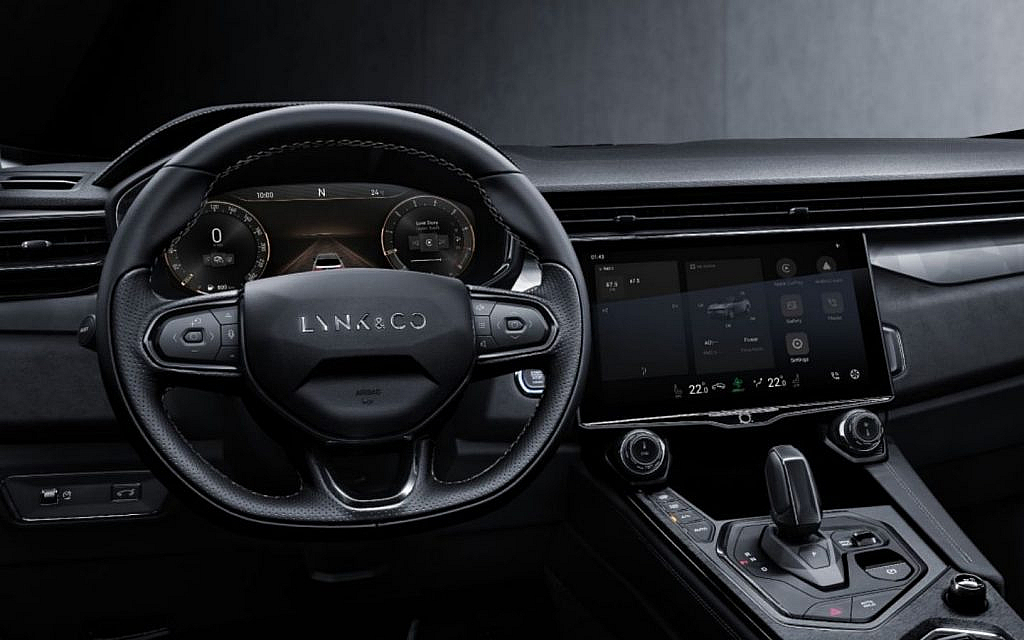 Interior of a Lynk & Co car