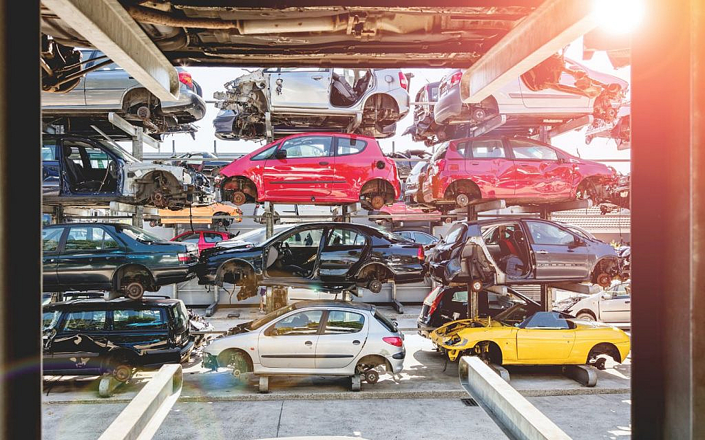 Salvaged car inspection UAE