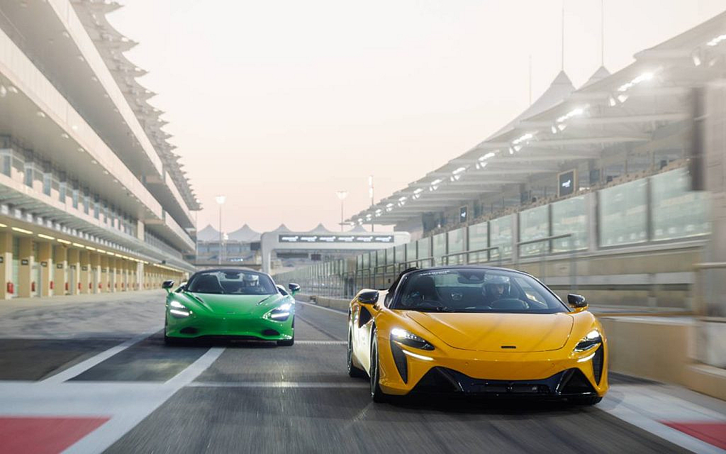 Testning Artura Spider is another Gulf 12 Hours champion Joe Osborne achievement