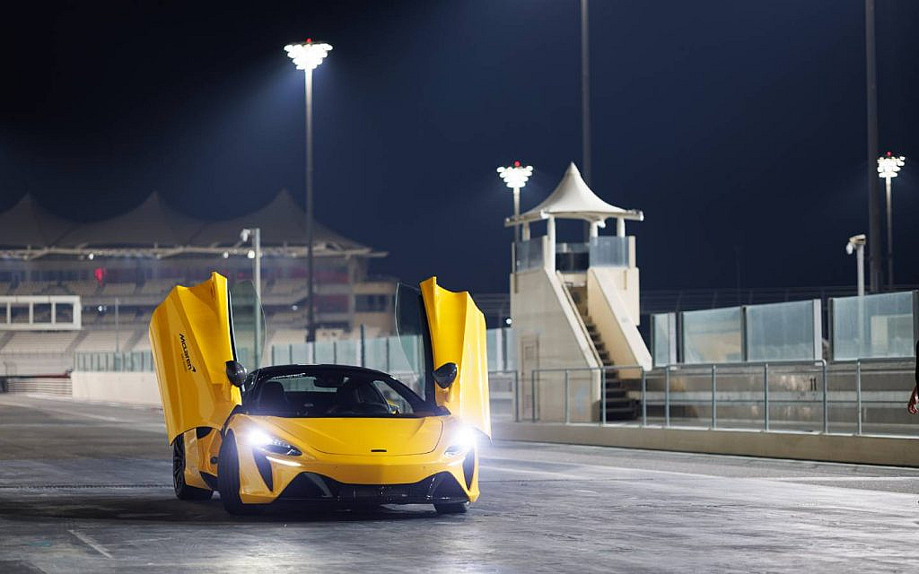  Joe Osborne unleash the Artura Spider at the Yas Marina Circuit