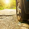 here is How Potholes Can Damage Car Tyres