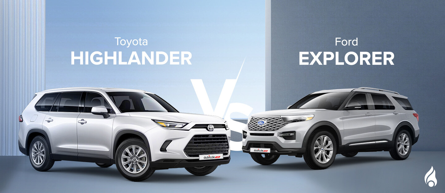Comparison between ford explorer and toyota highlander