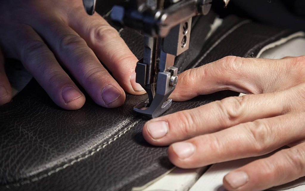 torn out upholstery requires professional assitance