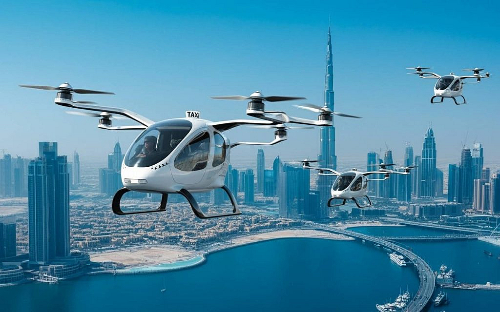UAE Flying Taxi Trials will take place in Al Ain in May 2025
