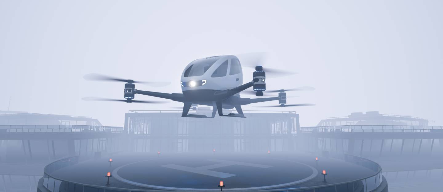 UAE Flying Taxi Trials