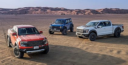 The all new ford raptor launched in the UAE