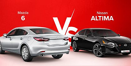 Mazda 6 vs Nissan Altima comparison