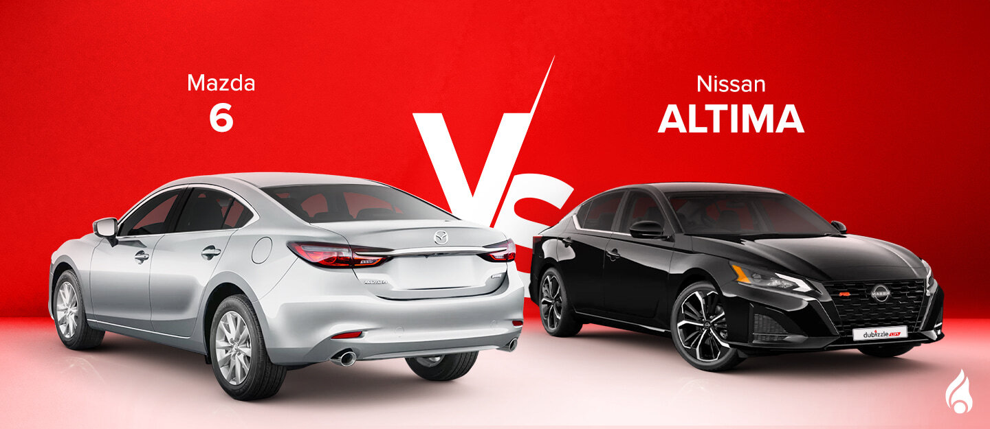 Mazda 6 vs Nissan Altima comparison