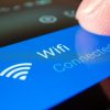 man connecting a wifi