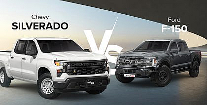 Car Comparison: Chevy Silverado vs Ford F-150