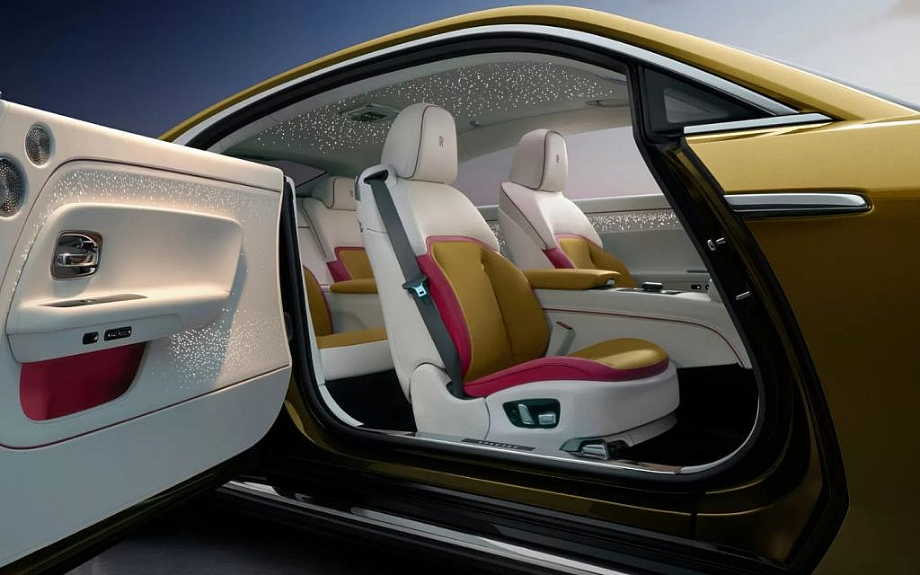 Door of a new Rolls-Royce Spectre