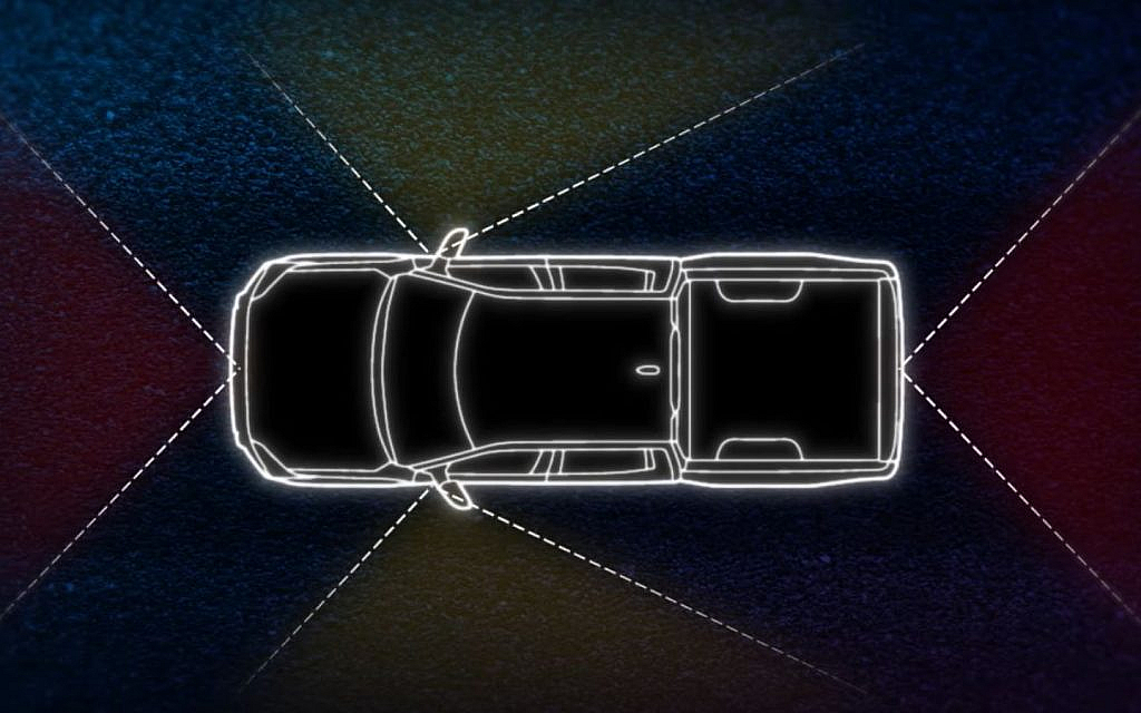 Real-time terrain monitoring Toyota for easy off-roading