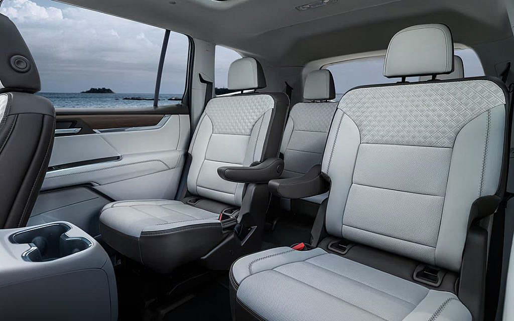 interior of a GMC vehicle