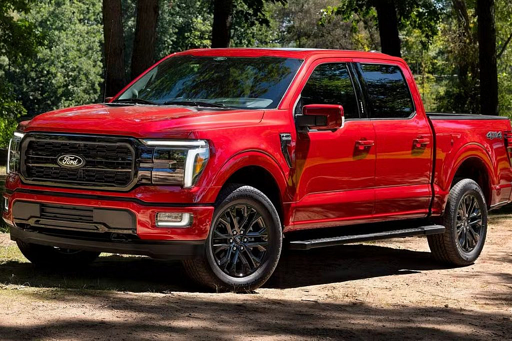 The ninth-generation Ford F-150, introduced in 2020