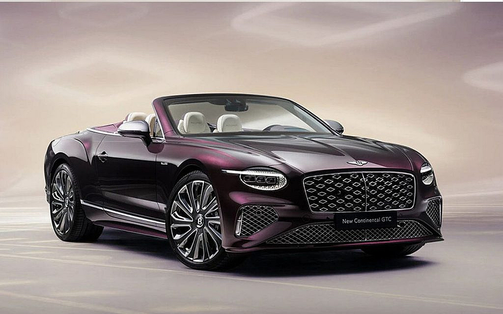 The Bentley Continental GTC offers bespoke customization.