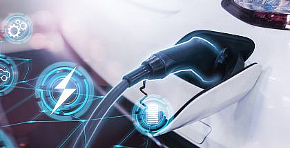 شاحن سيارة كهربائية
