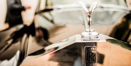 image of rolls royce hood ornament