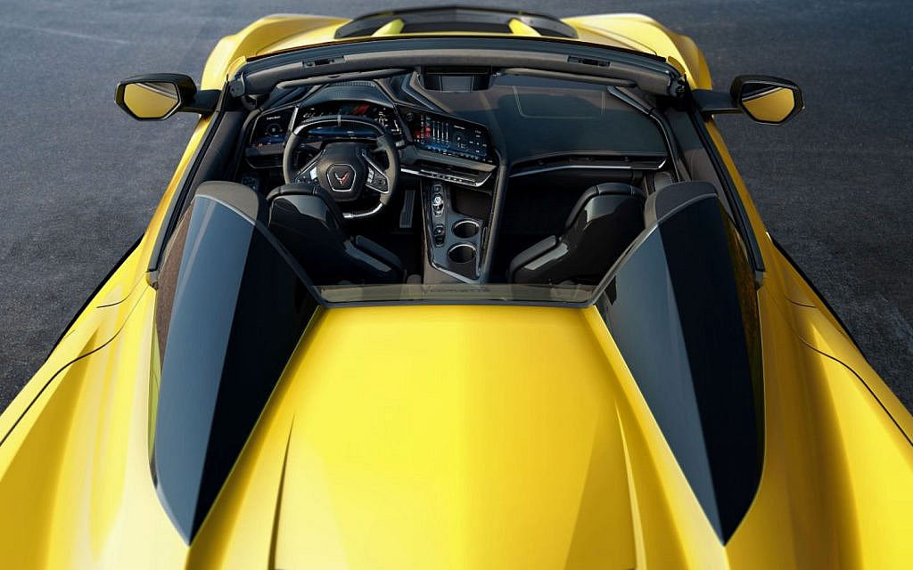 2026 Corvette advanced and cockpit style interior