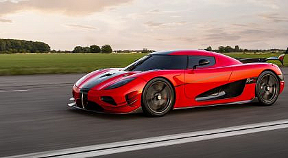 history of fastest production cars koenigsegg agera rs