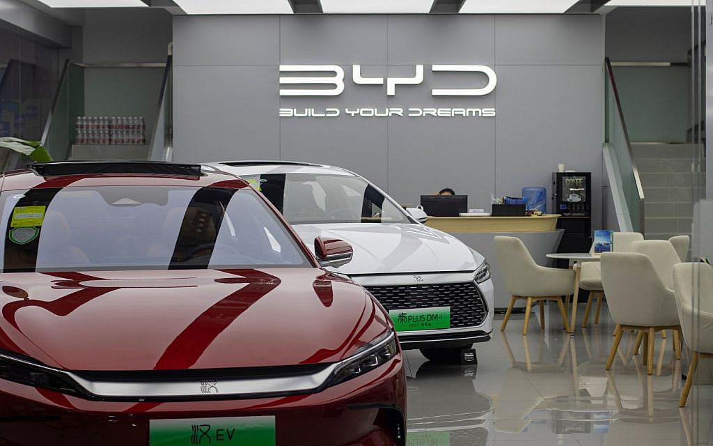 BYD is a leading cars manufacturer